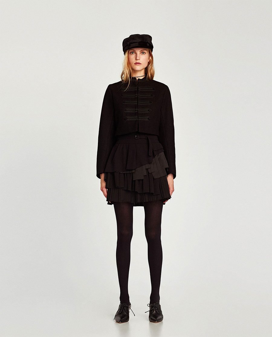 Short Jacket With Toggles