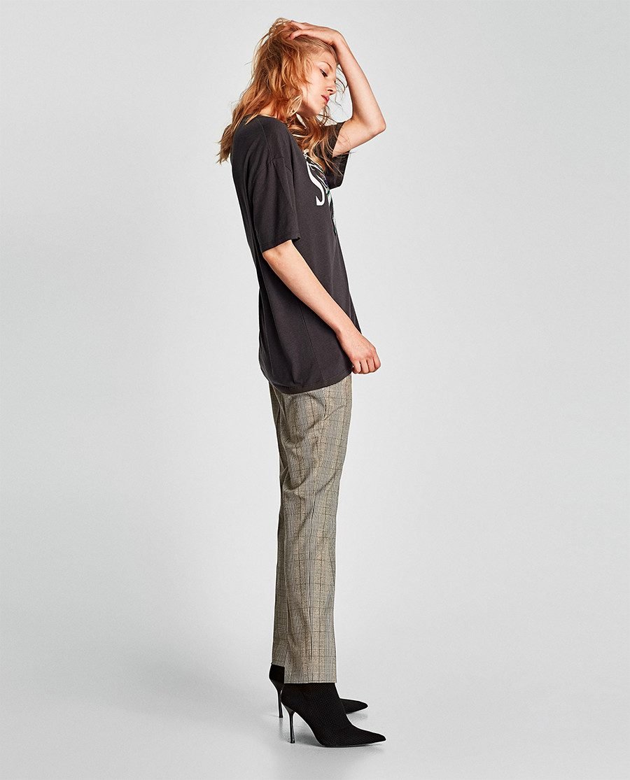 Checked Trousers