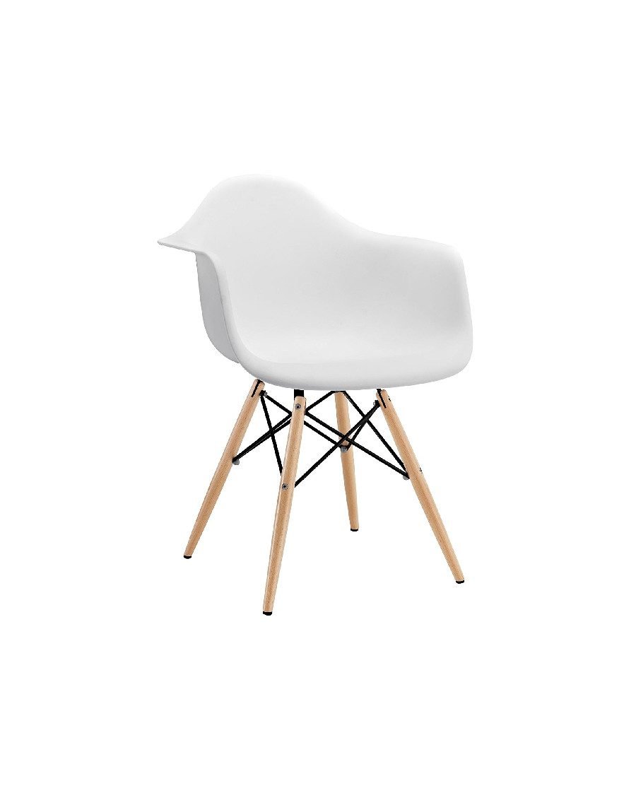 Modway Wood Pyramid Armchair