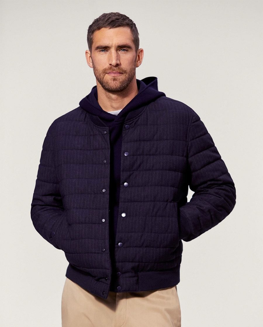 Sheepskin leather jacket